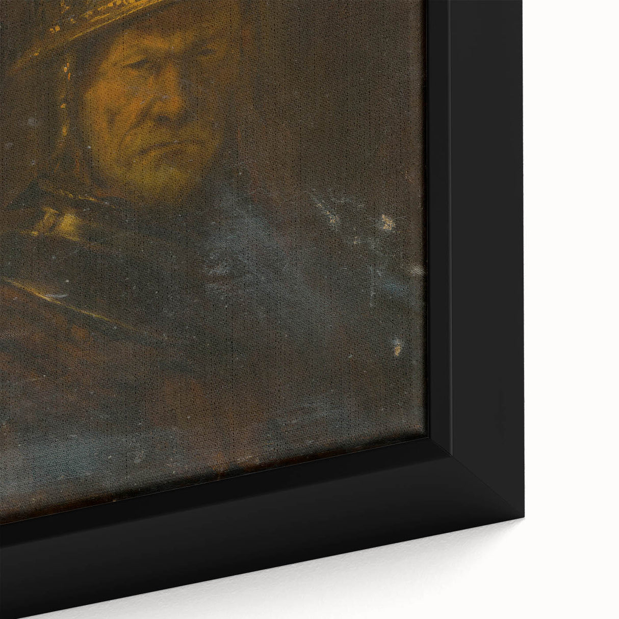 Baroque Art Portrait of a Warrior - Classic Antique Art Print