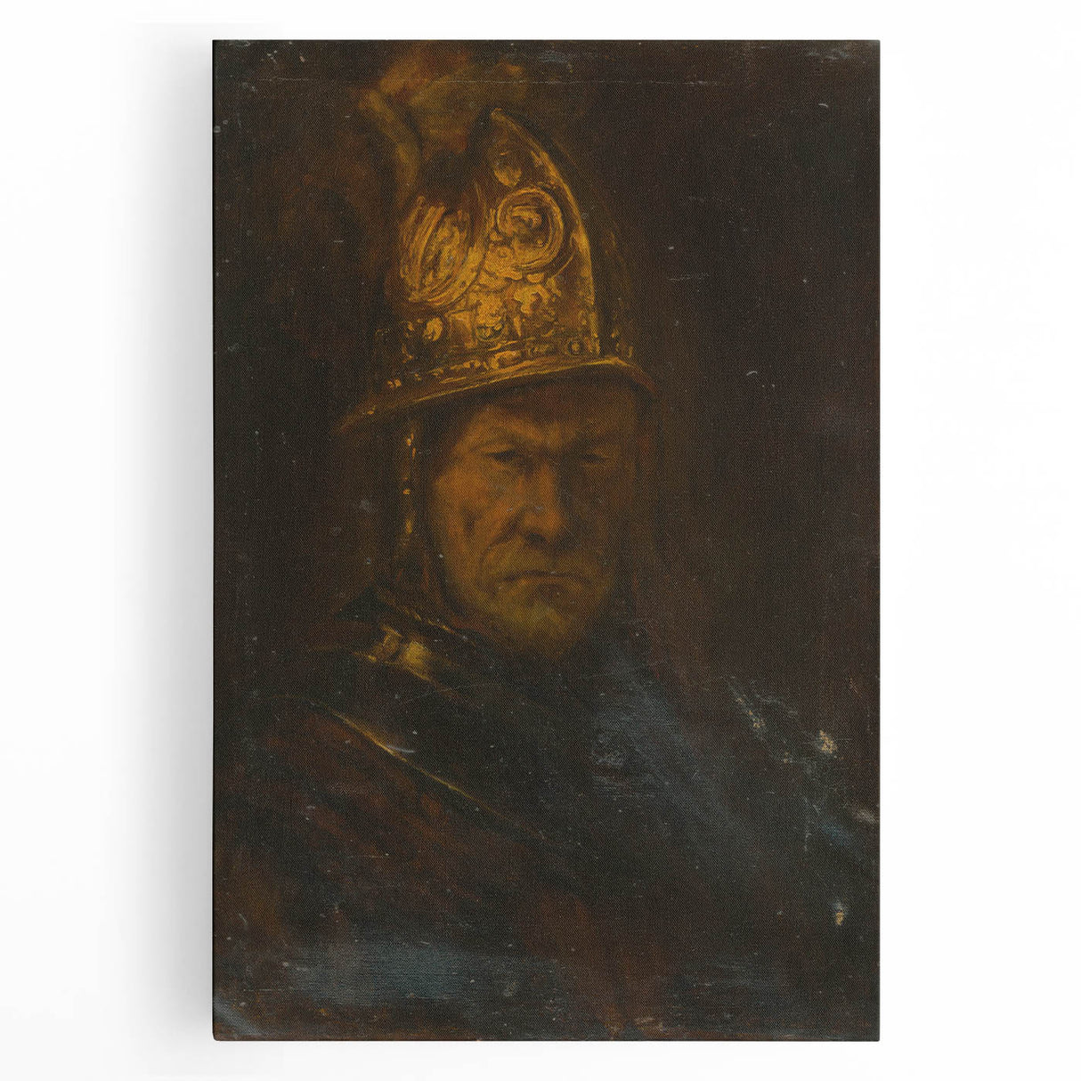 Baroque Art Portrait of a Warrior - Classic Antique Art Print