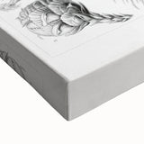 Modern Conifer Botanical Wall Art - Abstract Modern Art Prints