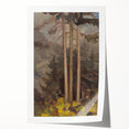 Modern Spruce Forest Wall Art - Abstract Contemporary Art Prints