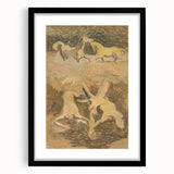 Dynamic Horse Scene Wall Art - Abstract Modern Art Prints