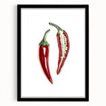 Extra large canvas featuring abstract art prints of colorful fruits in a black frame, suited for living room decor.