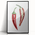 Large abstract wall art featuring assorted fruits in bold colors on a framed acrylic, suitable for modern kitchen decor.