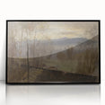 Impressionist Landscape Wall Art - Early Evening River by Mednyánszky