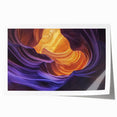Stunning landscape print showcasing vibrant canyons in rich earth tones, rolled and ready for framing, perfect for enhancing any home decor.