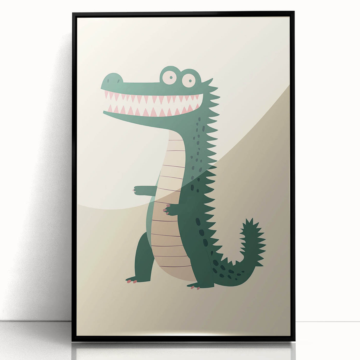 Playful Crocodile Boys Room Wall Art – Fun Kids Wall Art Prints