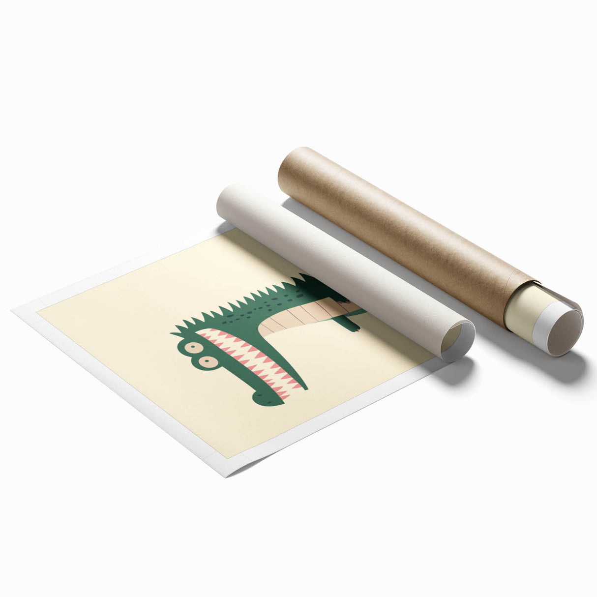 Playful Crocodile Boys Room Wall Art – Fun Kids Wall Art Prints