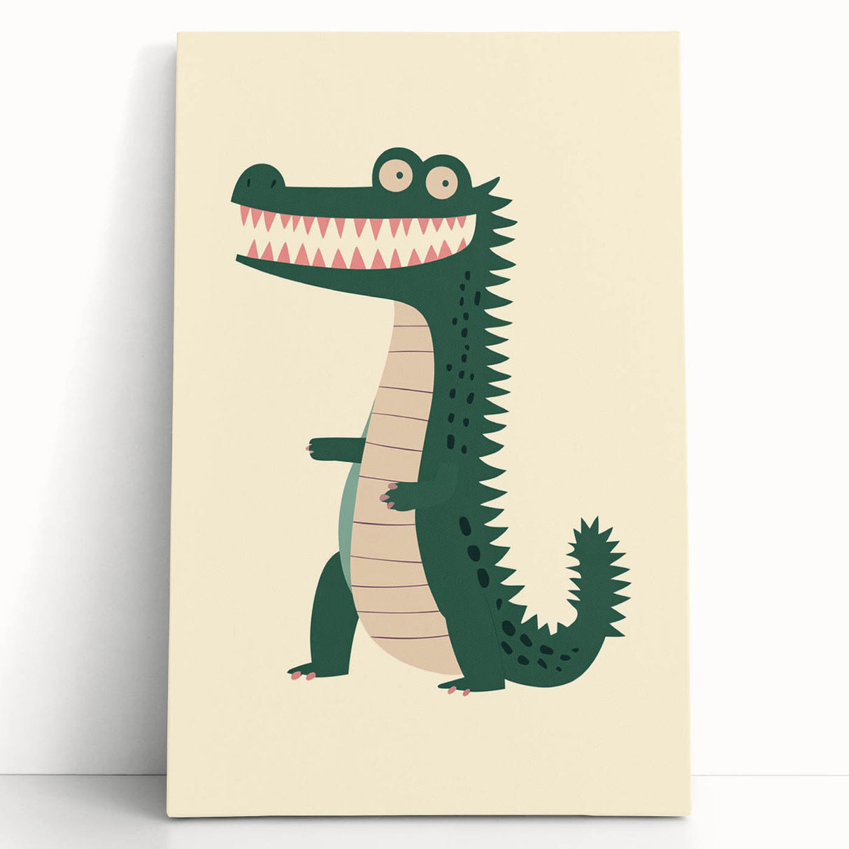 Playful Crocodile Boys Room Wall Art – Fun Kids Wall Art Prints