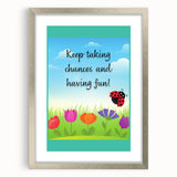 Educational Nursery Wall Decor - Motivational Nature Print