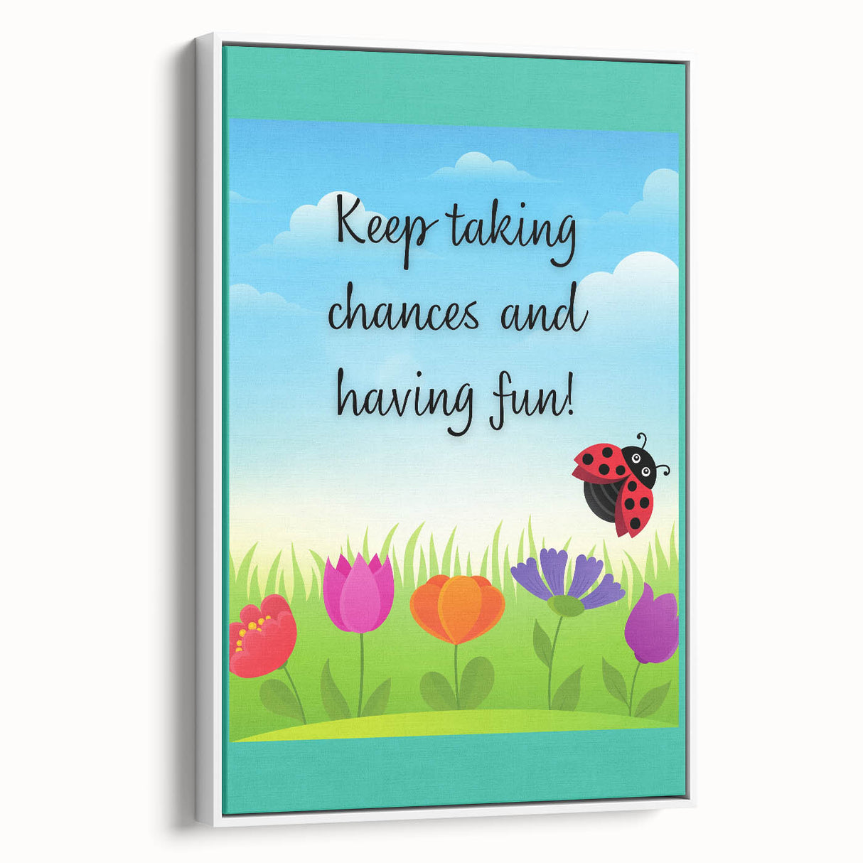 Educational Nursery Wall Decor - Motivational Nature Print
