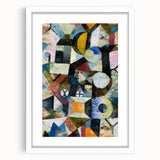 Abstract Geometric Wall Art - Modern Colorful Art Prints