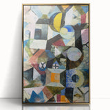 Abstract Geometric Wall Art - Modern Colorful Art Prints