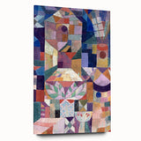 Abstract Burggarten Wall Art - Colorful Modern Art Prints