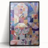 Abstract Burggarten Wall Art - Colorful Modern Art Prints