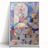 Abstract Burggarten Wall Art - Colorful Modern Art Prints