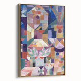 Abstract Burggarten Wall Art - Colorful Modern Art Prints