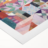 Abstract Burggarten Wall Art - Colorful Modern Art Prints