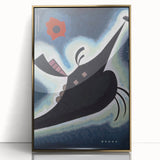 Abstract Modern Black Geometry Art - Wassily Kandinsky Prints