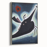 Abstract Modern Black Geometry Art - Wassily Kandinsky Prints