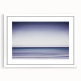Tranquil Ocean Office Wall Art – Modern Blue Gradient Seascape