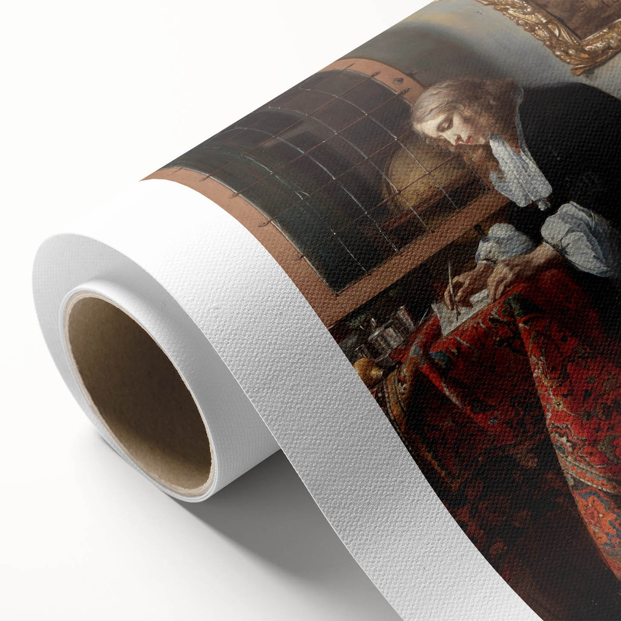 Baroque Art Interior Scene - Classic Wall Art for Historical Décor