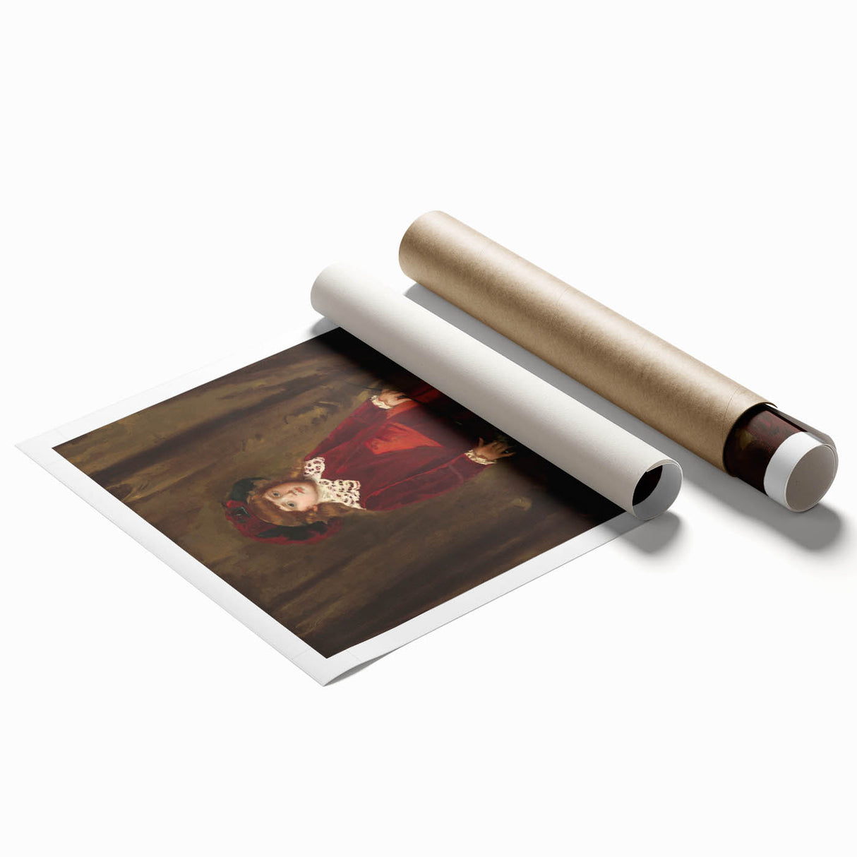 Eddy Cassatt Portrait - Impressionist Wall Art | Framed & Canvas Prints