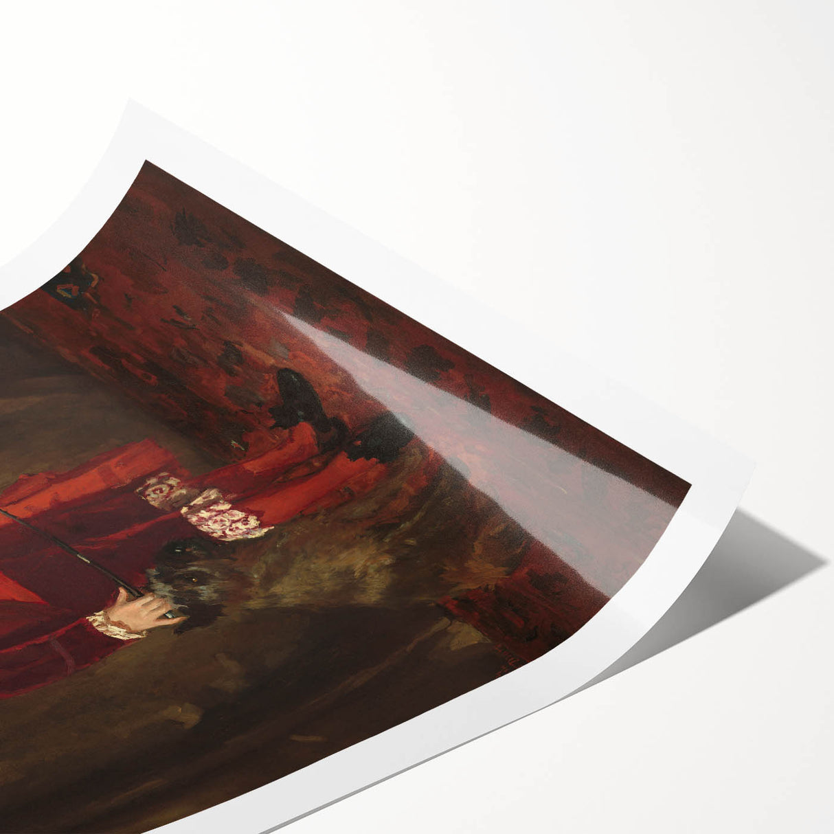 Eddy Cassatt Portrait - Impressionist Wall Art | Framed & Canvas Prints