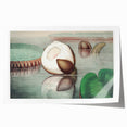 Victoria Regia Water Lily Realism Art Print - Classical Realism Canvas Decor