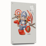 Superhero Puppy Boys Room Wall Art – Fun Kids Wall Art Prints