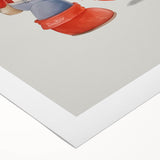Superhero Puppy Boys Room Wall Art – Fun Kids Wall Art Prints