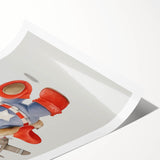 Superhero Puppy Boys Room Wall Art – Fun Kids Wall Art Prints