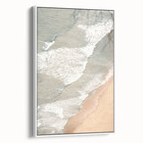 Vintage poster art featuring a vibrant, colorful abstract design on a large framed canvas, ideal for living room decor.