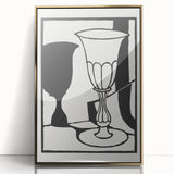Modern Black and White Wall Art - The Cup by Roger Fry