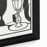 Modern Black and White Wall Art - The Cup by Roger Fry