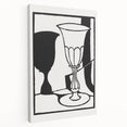 Modern Black and White Wall Art - The Cup by Roger Fry