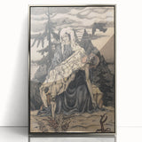 Modern Pietà Artwork - Abstract Religious Wall Art by Galanda