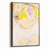 Abstract Portrait of a Child - Modern Wall Art by Henry Lyman Sayen