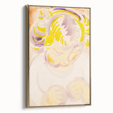 Abstract Portrait of a Child - Modern Wall Art by Henry Lyman Sayen