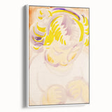 Abstract Portrait of a Child - Modern Wall Art by Henry Lyman Sayen