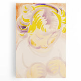 Abstract Portrait of a Child - Modern Wall Art by Henry Lyman Sayen