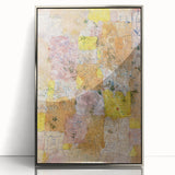 Suburban Idyll Wall Art - Abstract Modern Print by Paul Klee