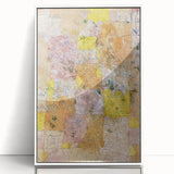 Suburban Idyll Wall Art - Abstract Modern Print by Paul Klee