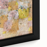 Suburban Idyll Wall Art - Abstract Modern Print by Paul Klee