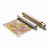 Suburban Idyll Wall Art - Abstract Modern Print by Paul Klee