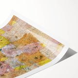 Suburban Idyll Wall Art - Abstract Modern Print by Paul Klee