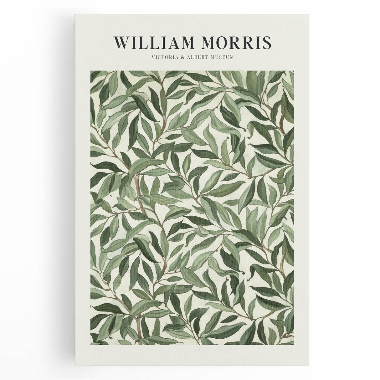 Elegant Botanical Living Room Wall Art – Modern Canvas Print