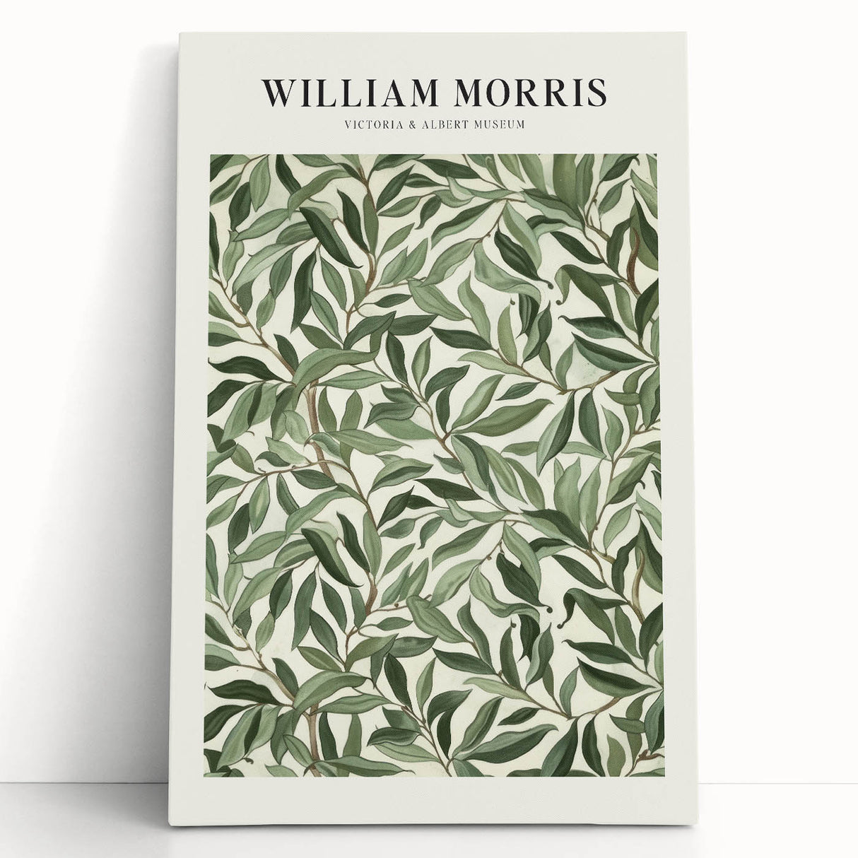 Elegant Botanical Living Room Wall Art – Modern Canvas Print