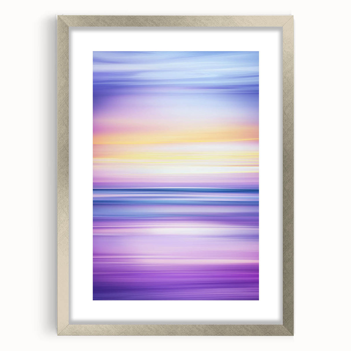 Abstract Violet & Blue Office Wall Art – Modern Office Décor
