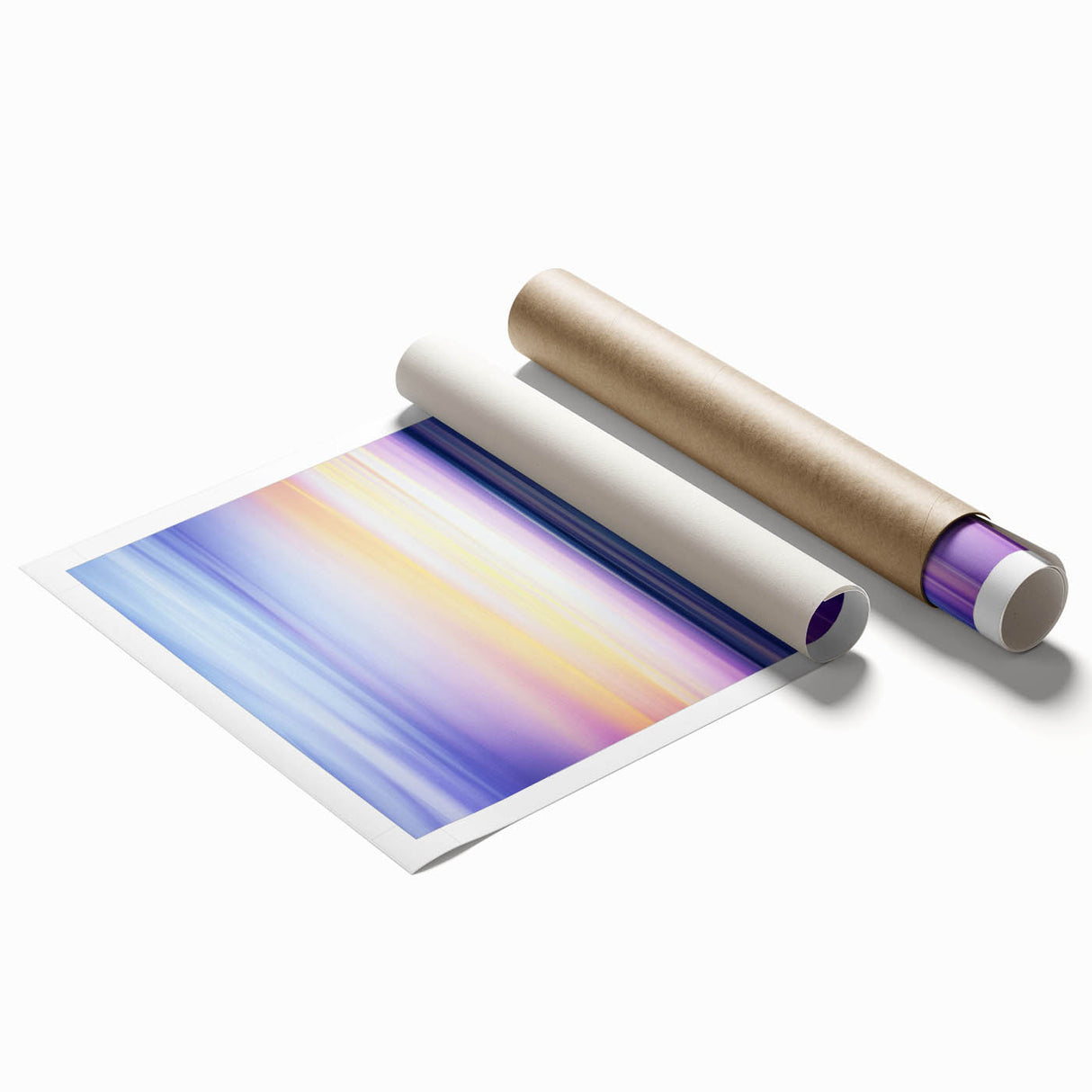 Abstract Violet & Blue Office Wall Art – Modern Office Décor