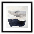 Modern Abstract Wall Art – Neutral Layers in Black, Beige & Gray